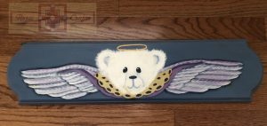 Rosie Crafts Angel Painted Bear