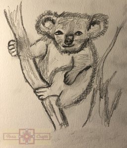 Rosie Crafts Koala Bear Drawing