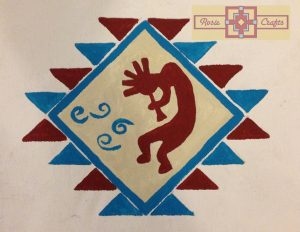 Artisan Tribes Painted Kokopelli
