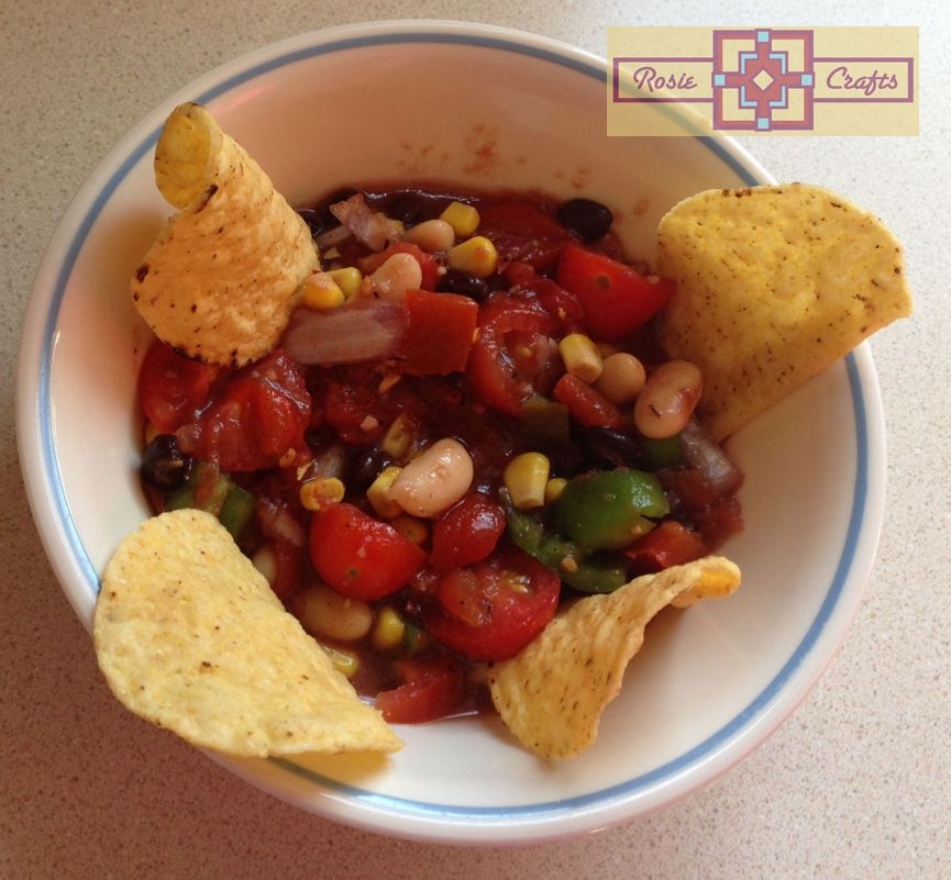 Rosie Crafts Spicy Chicken Chili