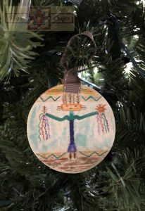 Artisan Tribes Navajo God Christmas Ornament