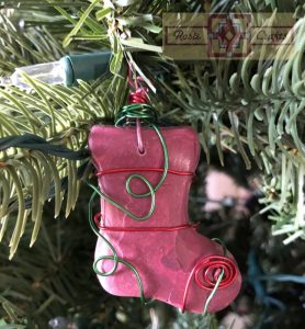 Rosie Crafts Christmas Stocking Ornament