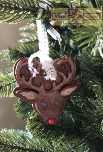 Rosie Crafts Christmas Reindeer Ornament