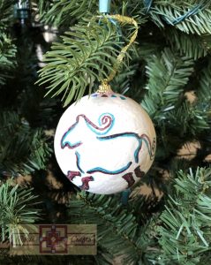 Artisan Tribes Tribal Horse Christmas Ornament
