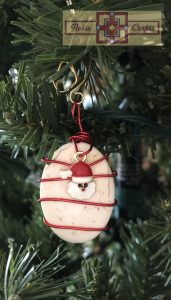 Rosie Crafts Santa Charm Christmas Ornament