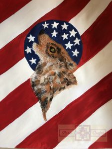 Rosie Crafts American Howling Wolf