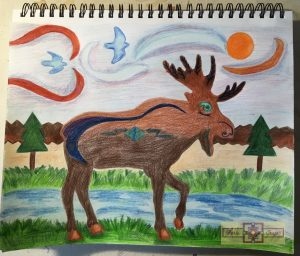 Artisan Tribes Spirit Moose