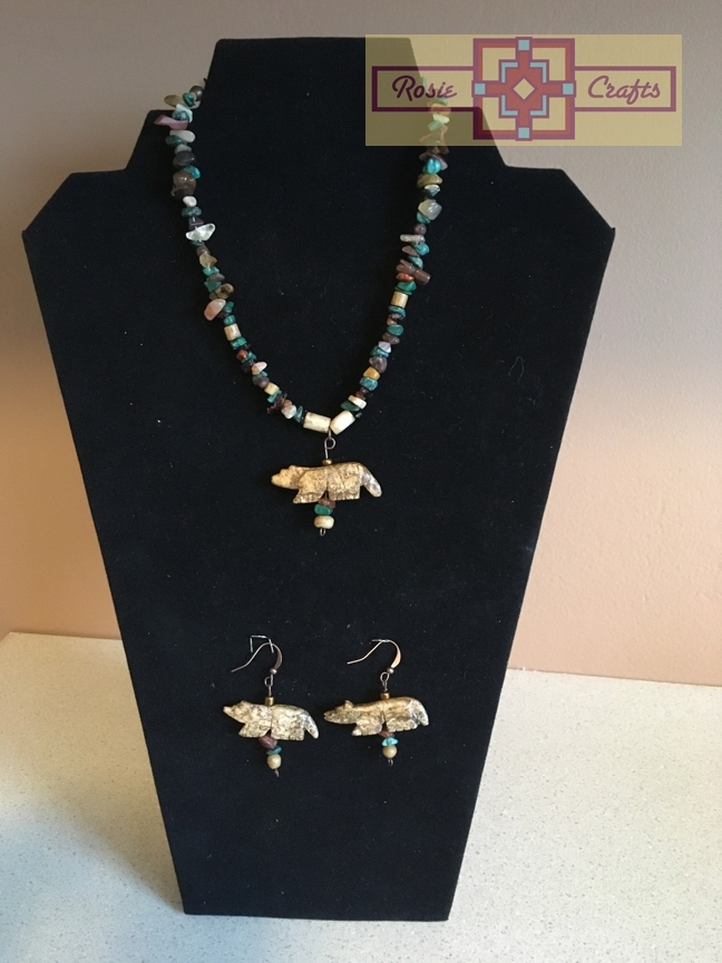 Artisan Tribes Coyote Jewelry Set