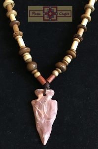 Artisan Tribes Arrowhead Necklace Close Up