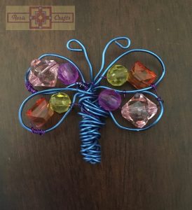 Rosie Crafts Beaded Wire Butterfly