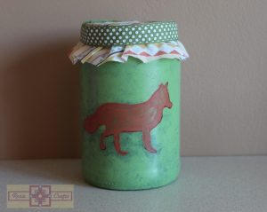 Rosie Crafts Wildlife Foxr Votive Candle Jar