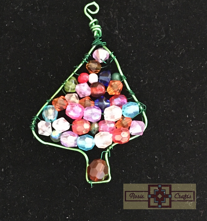 Rosie Crafts Christmas Tree Pendant