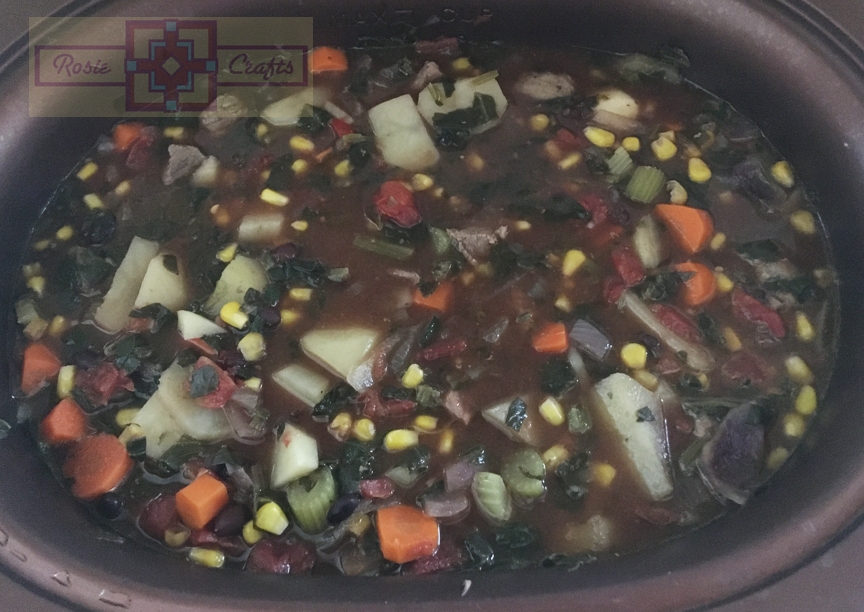 Rosie Crafts Beef Spinach Soup