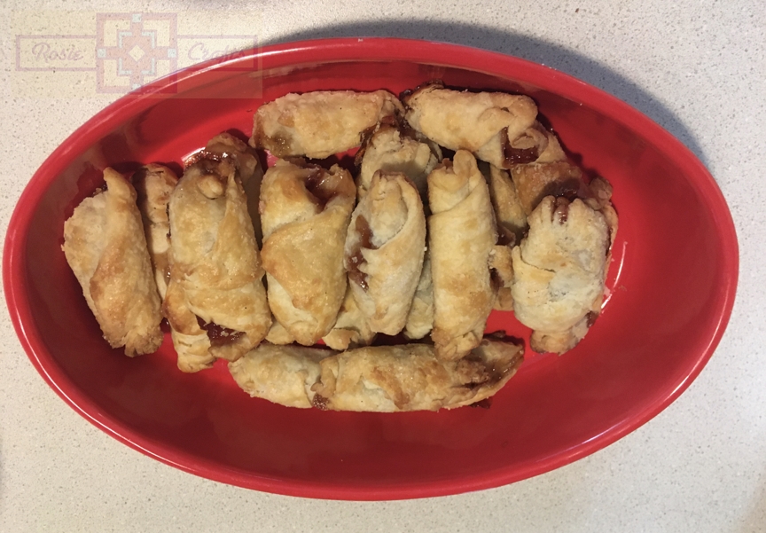 Rosie Crafts Apricot Raspberry Rugelach Cookies