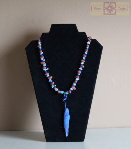 Artisan Tribes Feather Necklace