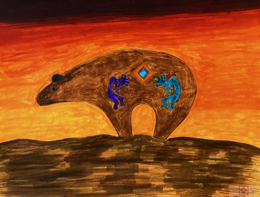 Artisan Tribes Spirit Bear Artwork