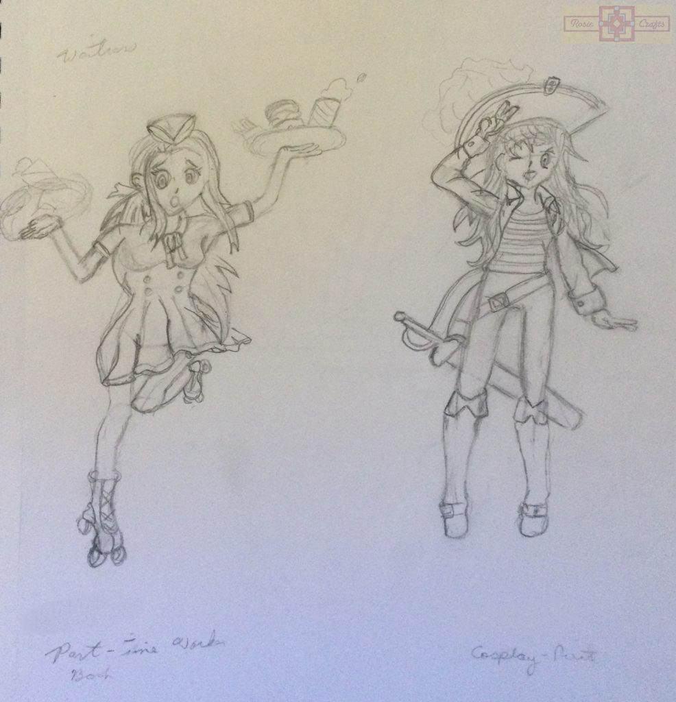 Rosie Crafts Anime Girl Teens