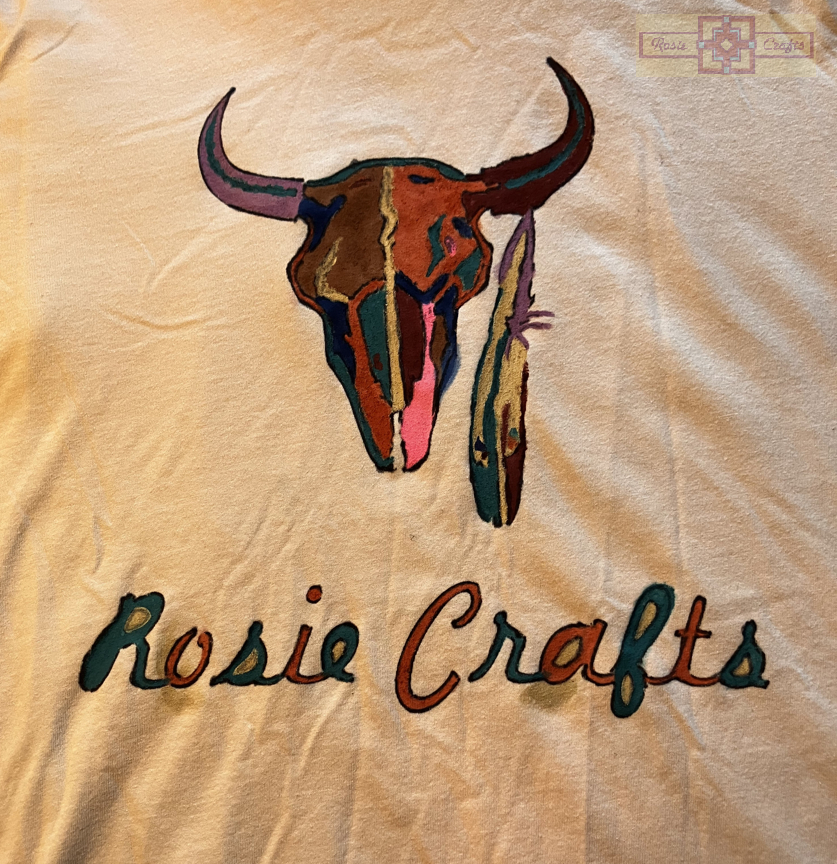 Rosie Crafts Painted Shirt