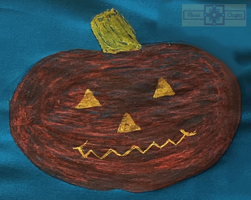 Rosie Crafts Halloween Pumpkin Artwork
