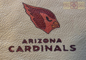 Rosie Crafts Arizona Cardinal Logo Artwork