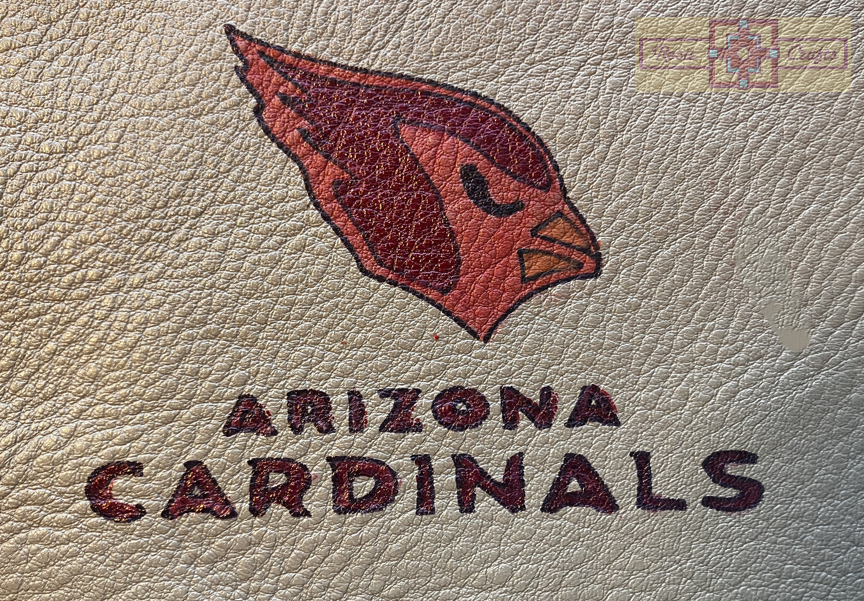 Rosie Crafts Arizona Cardinal Logo Artwork
