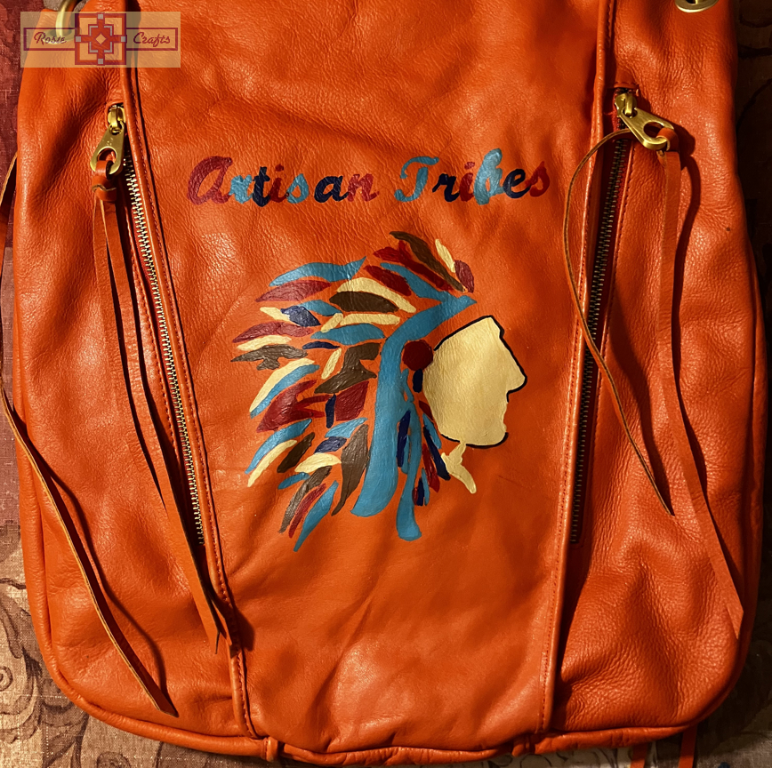 Artisan Tribes/Rosie Crafts Painted Purse