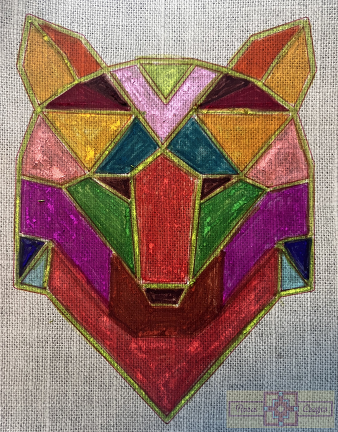 Rosie Crafts Wolf Artwork