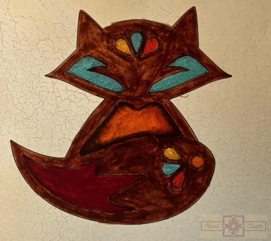 Rosie Crafts Fox Artwork